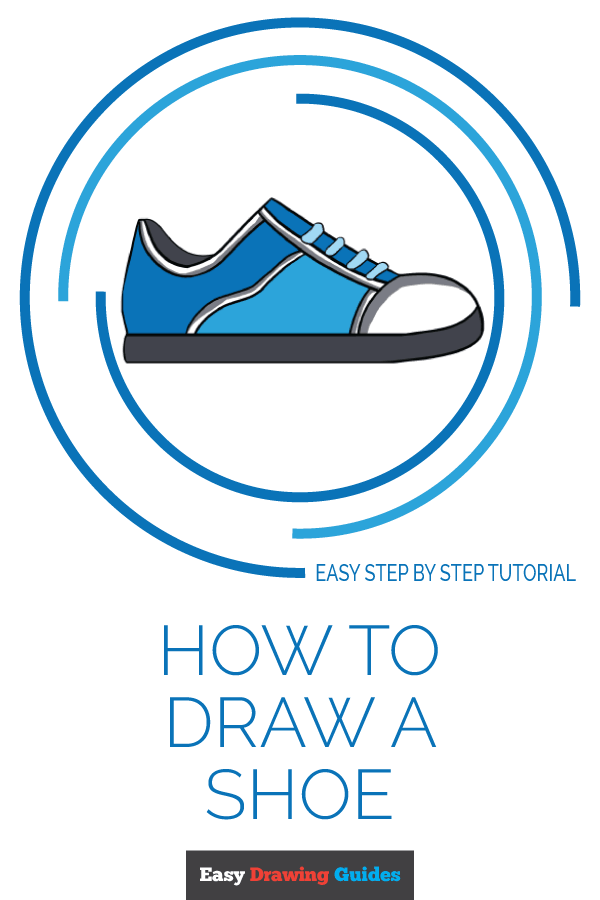 how to draw a shoe