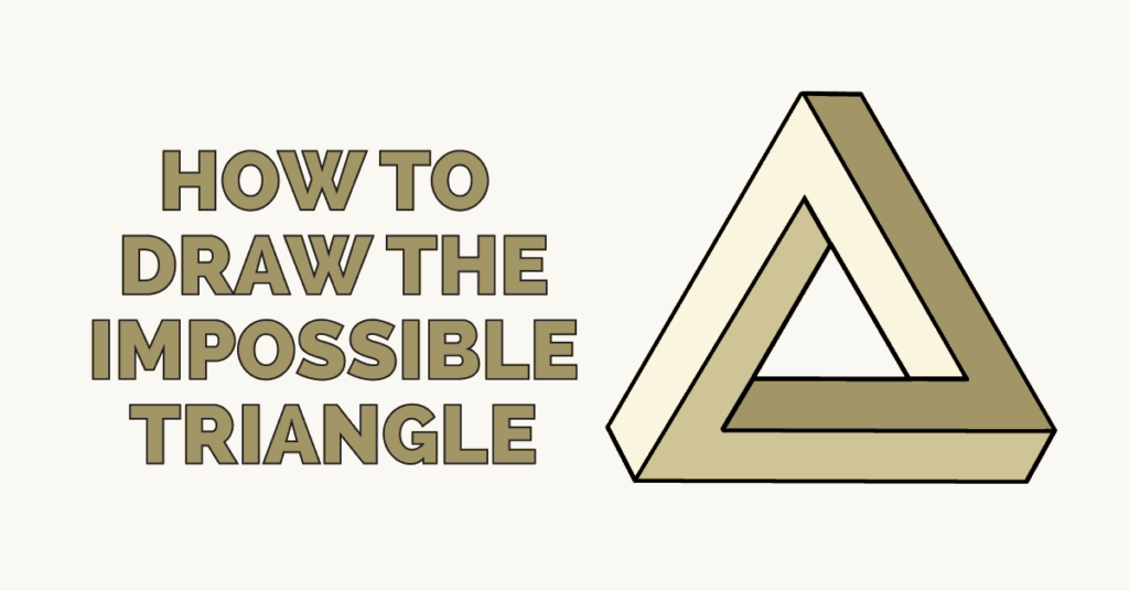 how to draw the impossible triangle