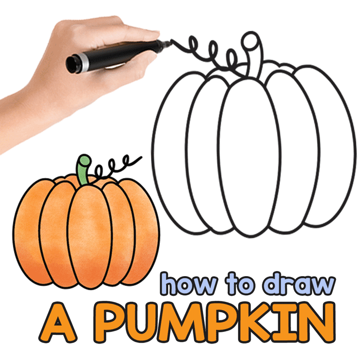 pumpkin drawing