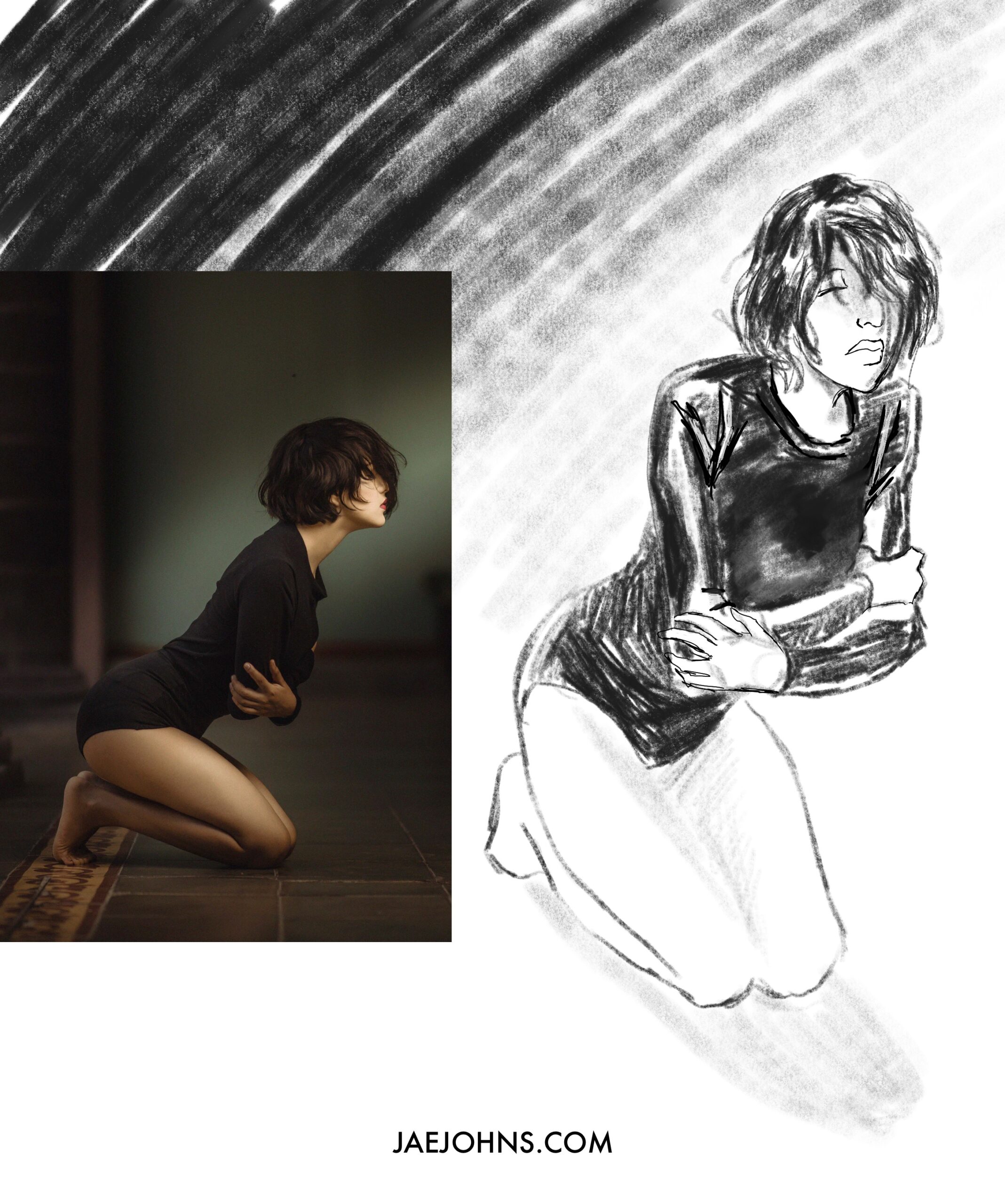 How to Draw Anime Poses - Anime Girl, Body, Cute Poses - Jae Johns