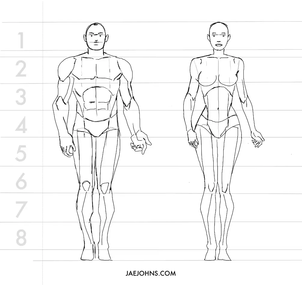 11 Tips on How to Draw People for Beginners - Jae Johns