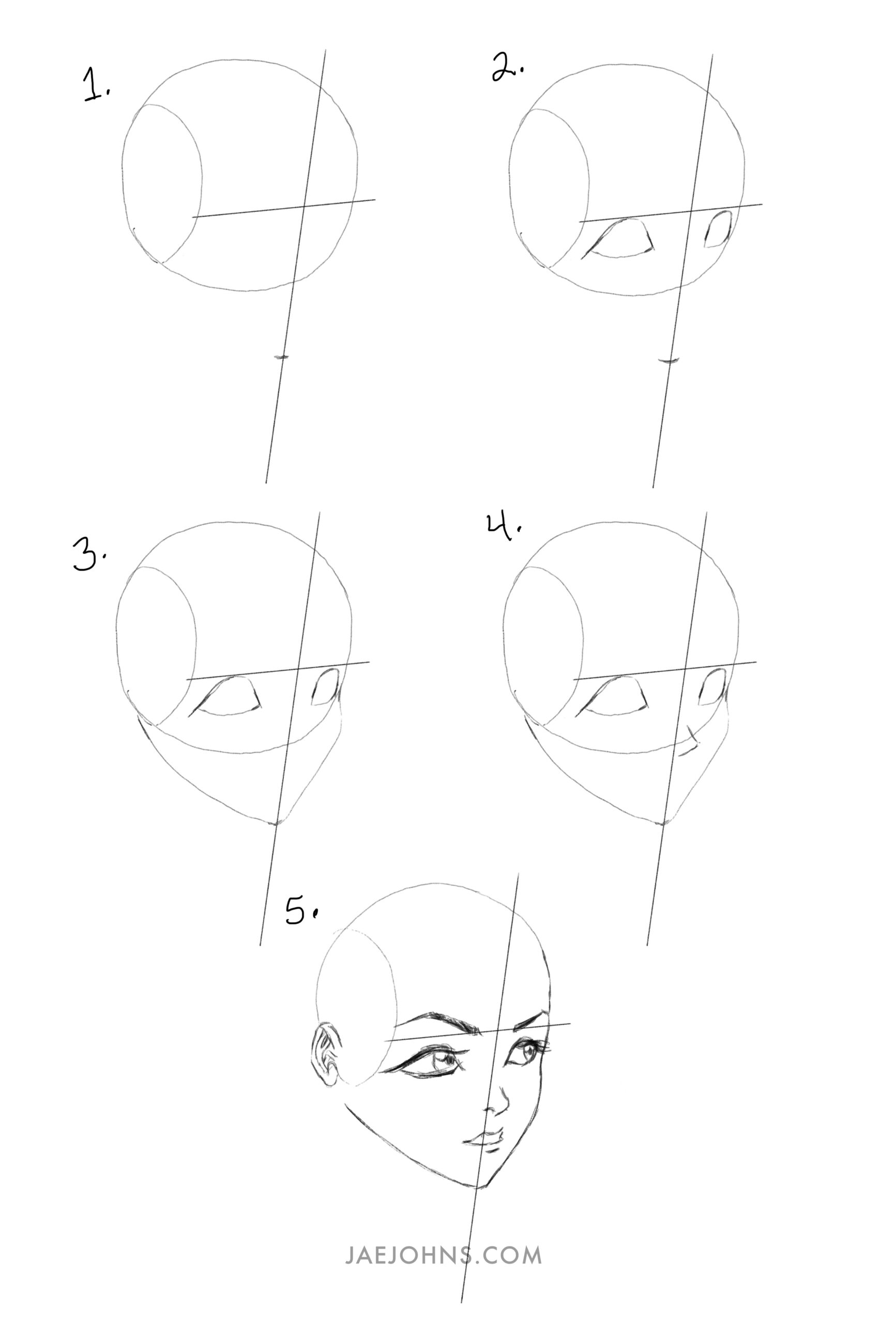 Cute Anime Poses 50 Drawing Reference Guides 