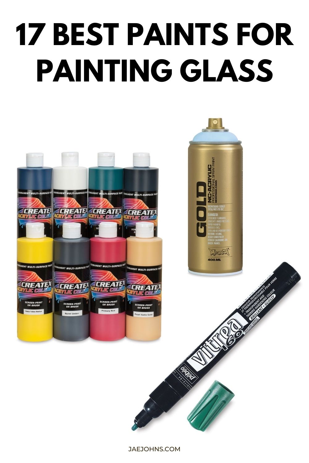 best acrylic paint for glass