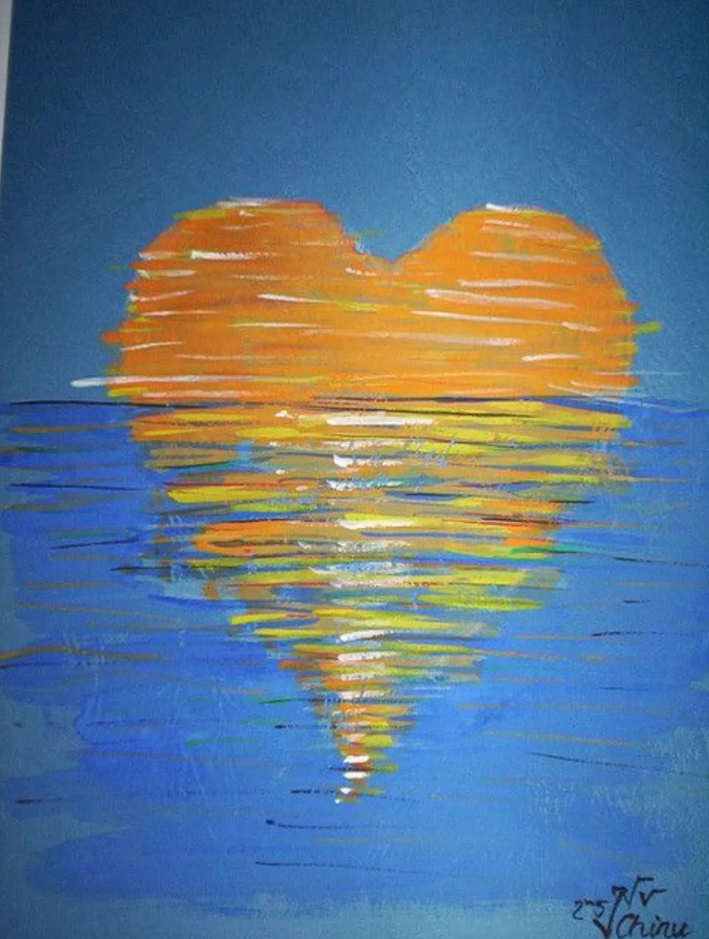 heart painting