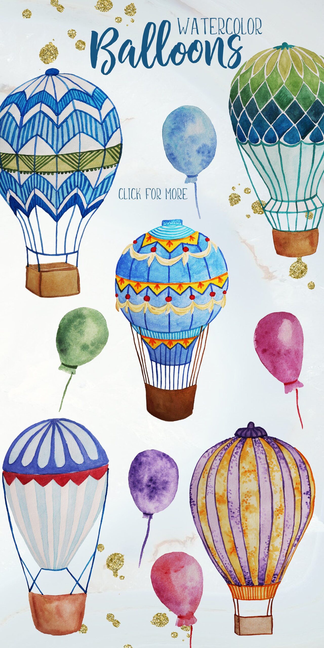 hot air balloons