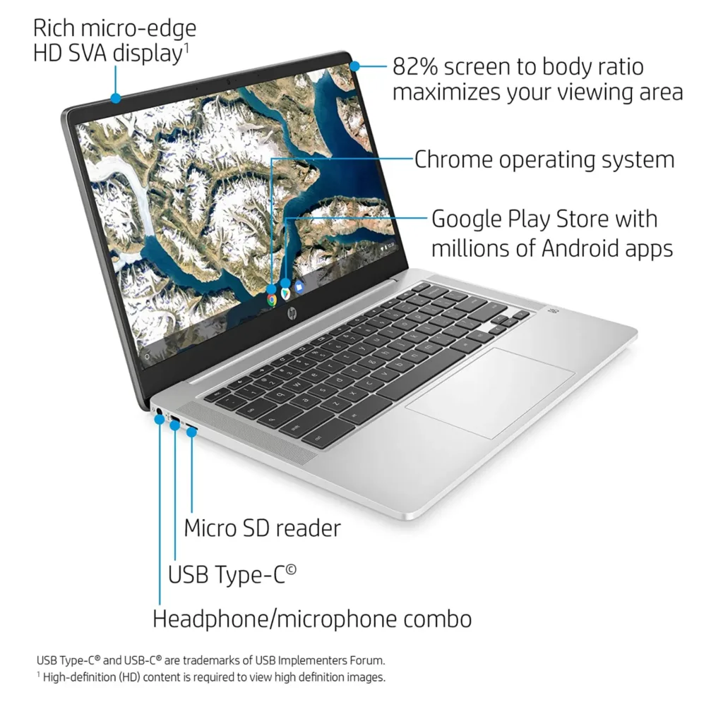 hp chromebook 14-inch laptop