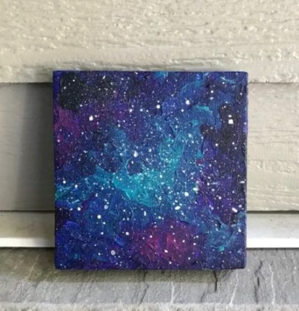 paint a galaxy