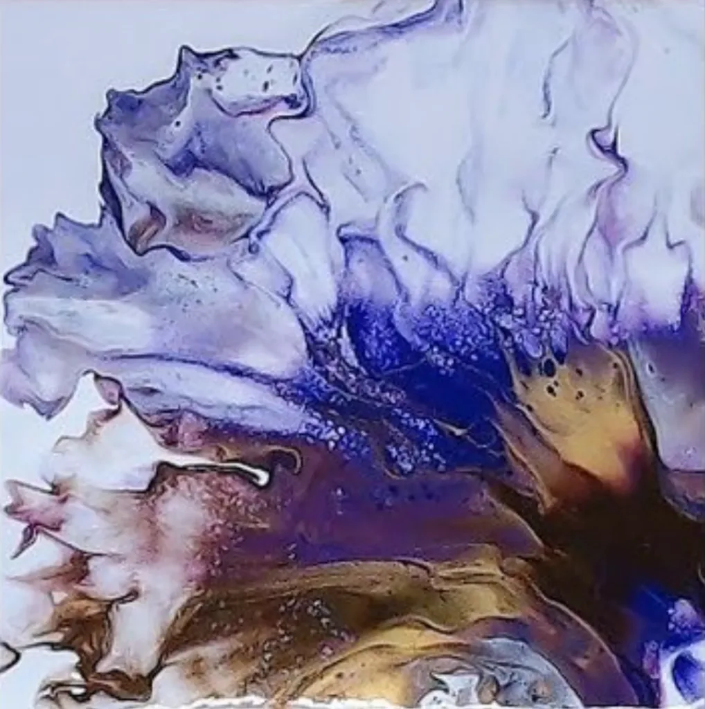 paint using puddle pour