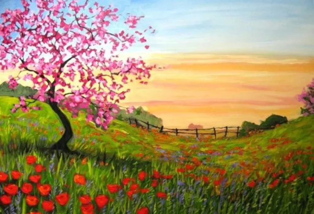 spring painting