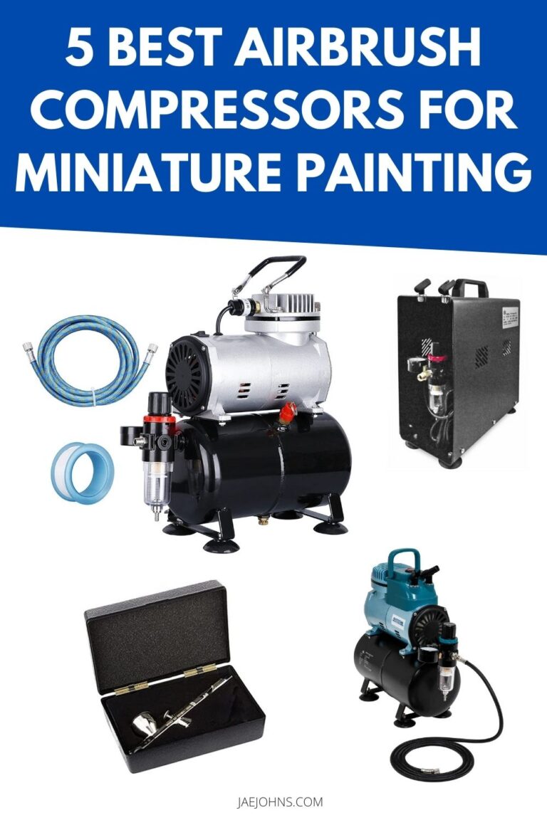 Top 5+ Best Airbrush Compressors for Miniature Painting