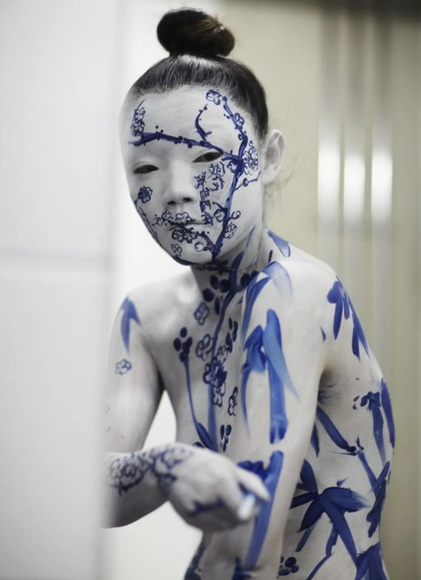 body paint inspired by tribes