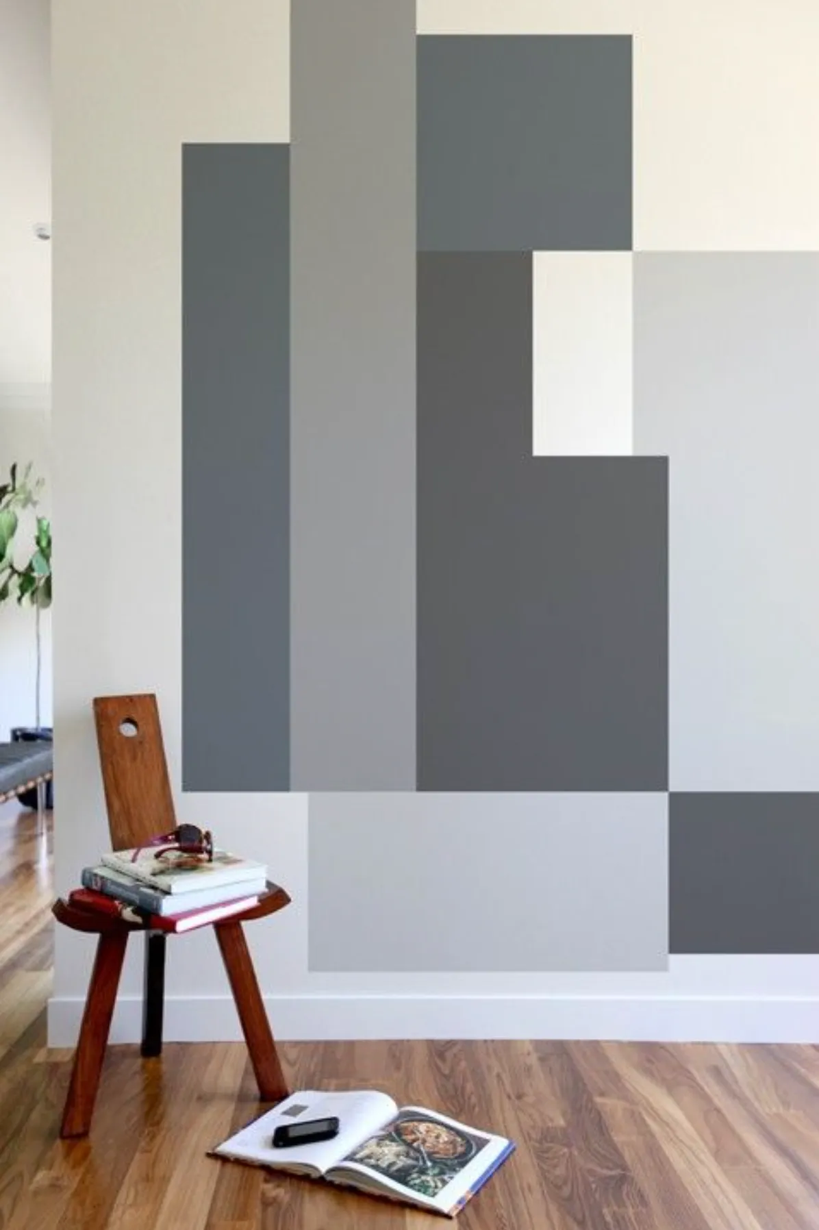 Wall Paint Design Ideas With Tape (10+ DIY Painting Projects)