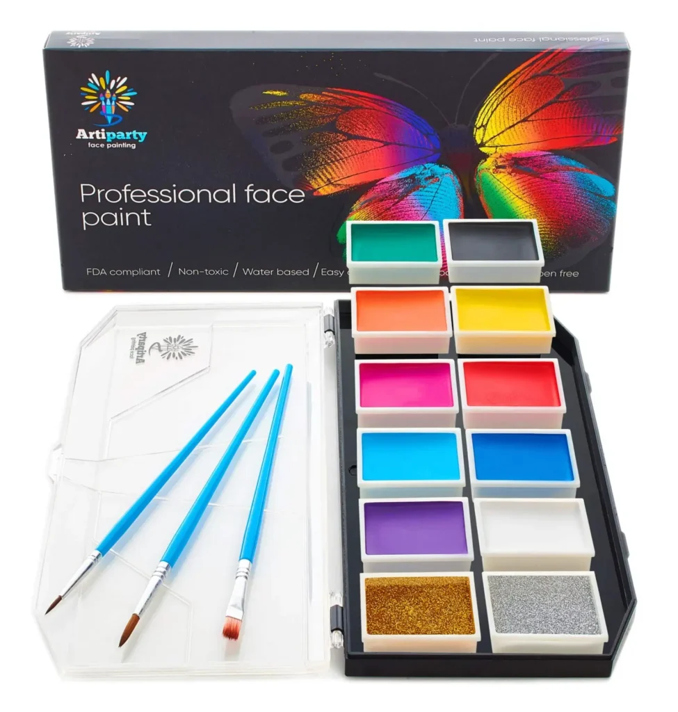 artiparty face paint kit