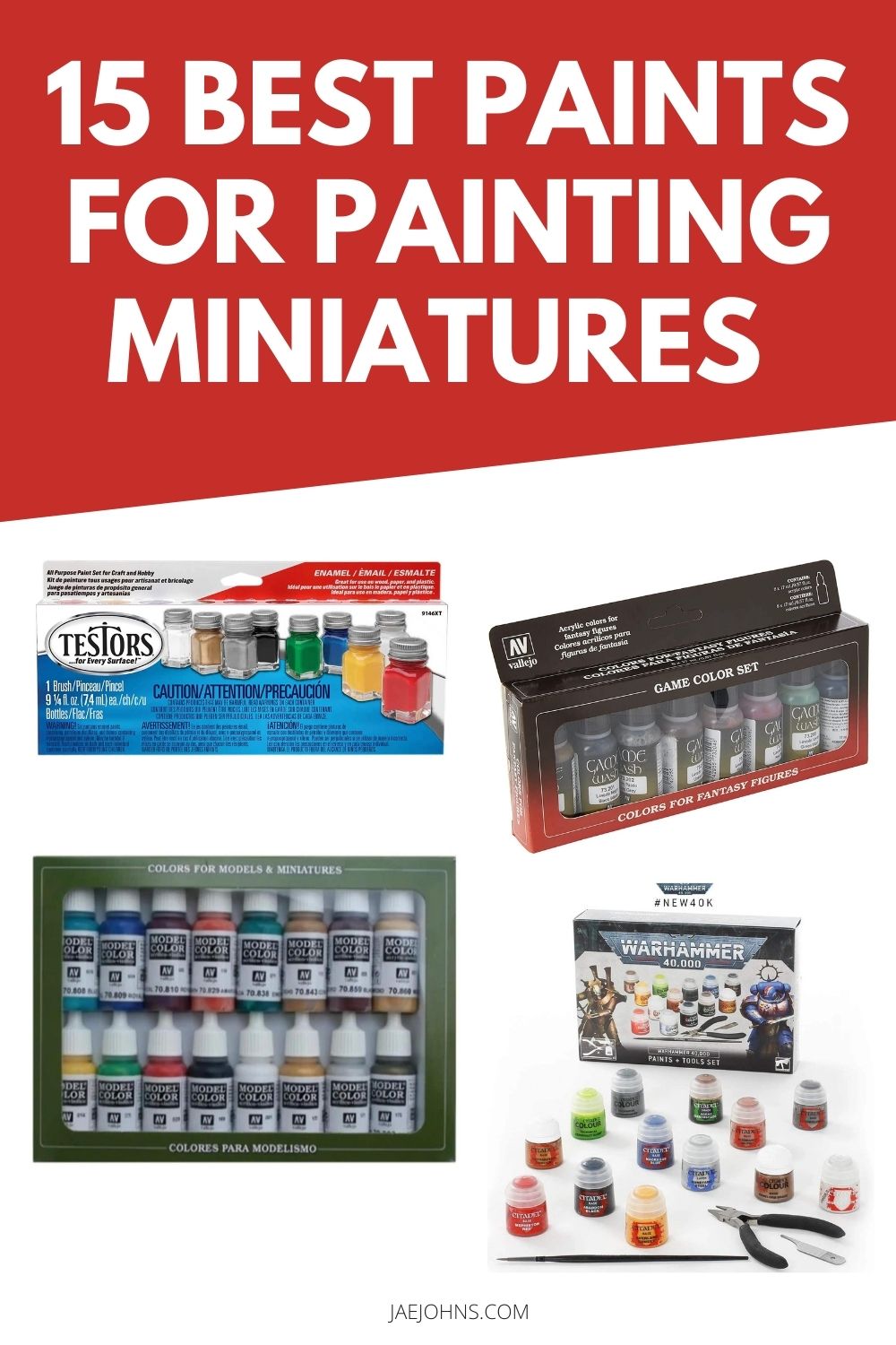 best paints for painting miniatures