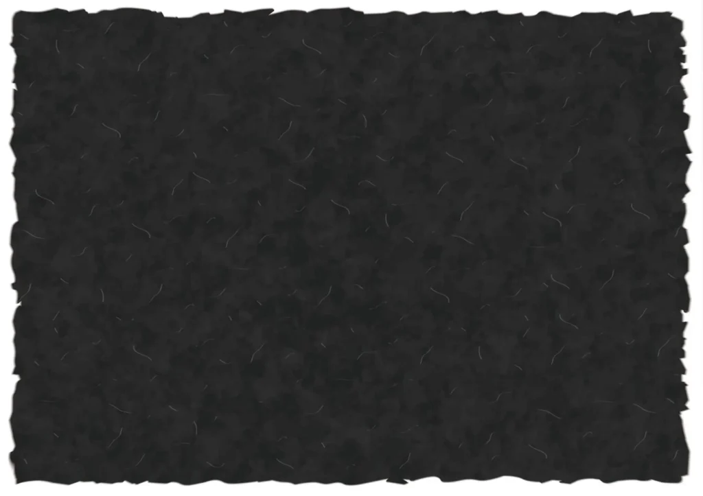 black japanese paper