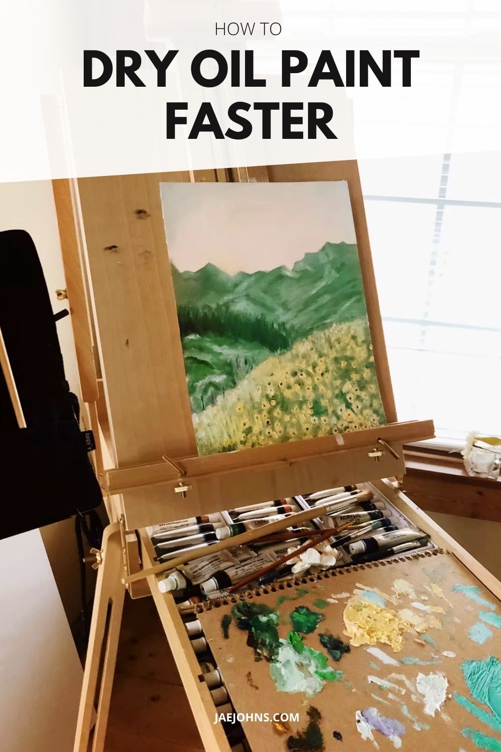 Dry Oil Paint Faster: Best Ways to Do it - Jae Johns