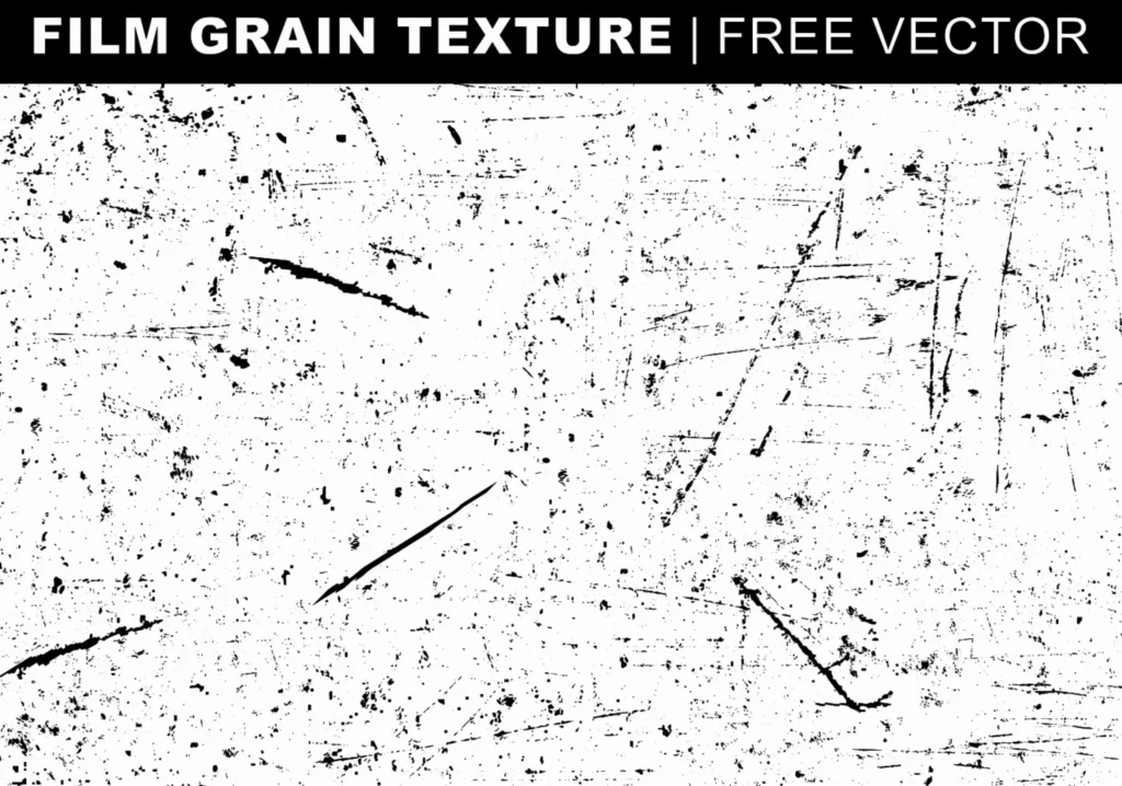 high-caliber film grain texture