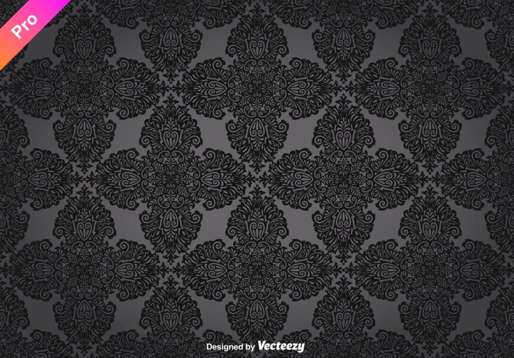 vintage style wall pattern