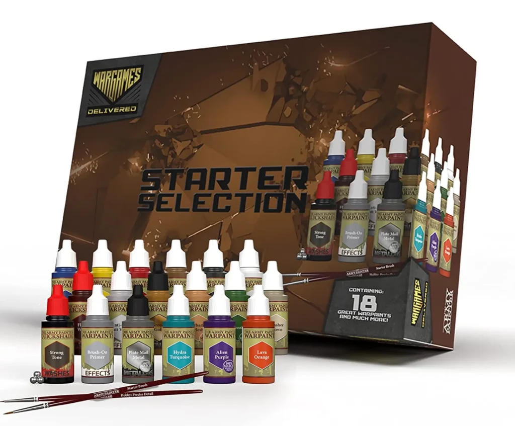 wargames delivered starter paint set