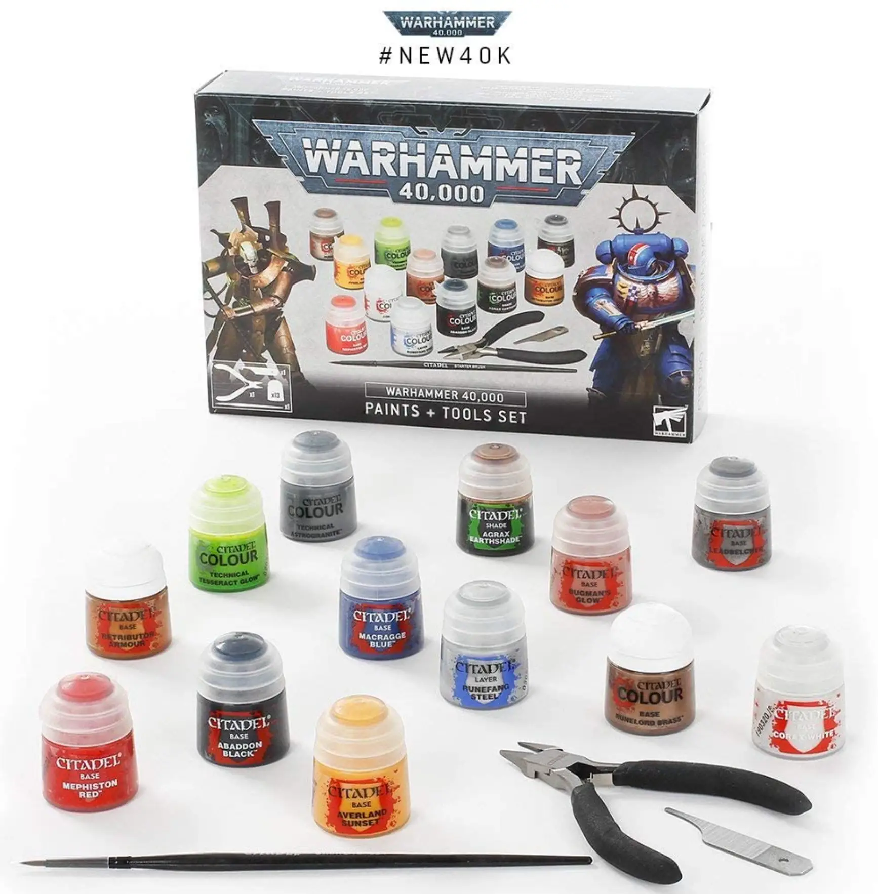 warhammer 40000 paints and tools