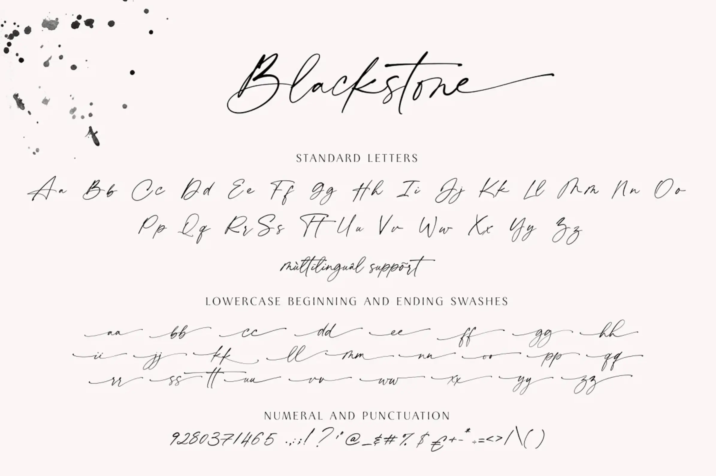 blackstone font