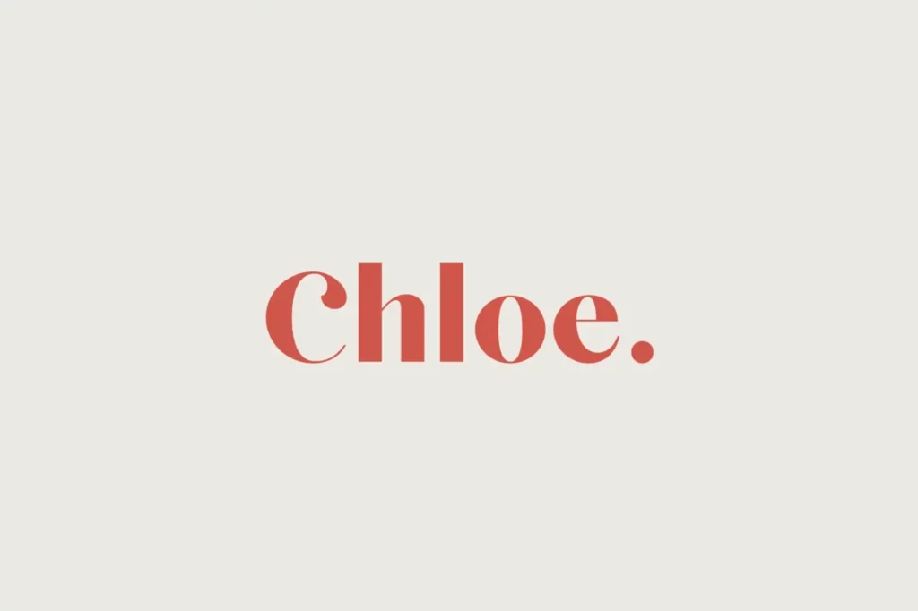 chloe font