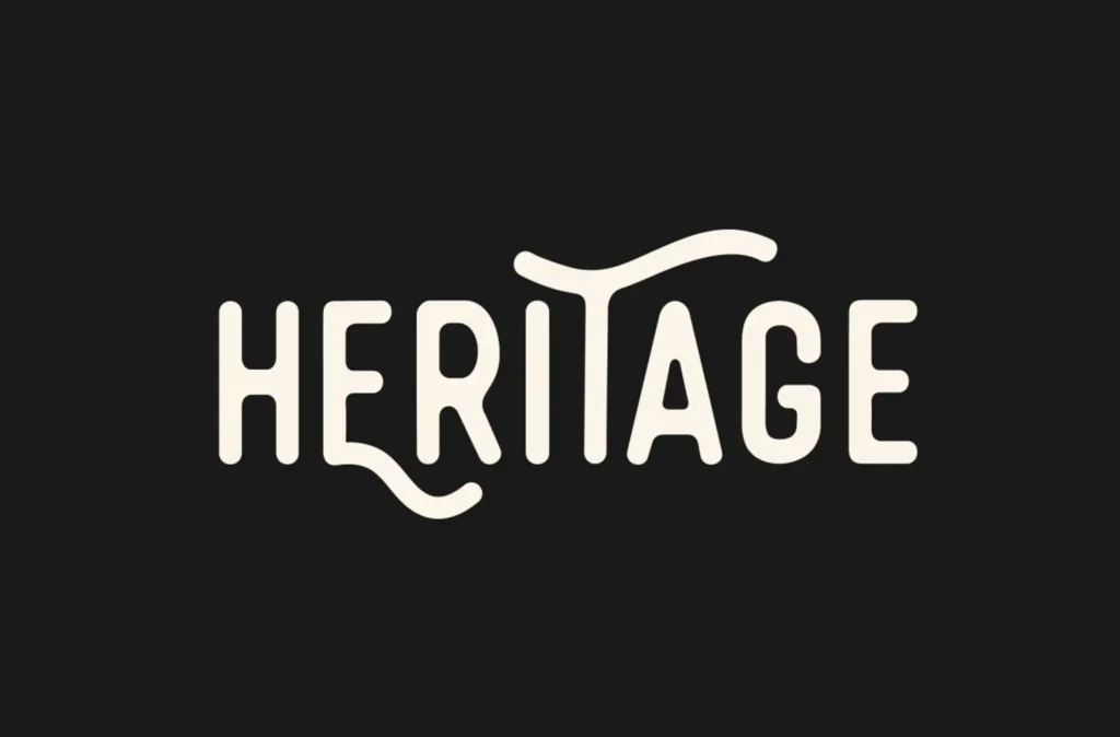 heritage font