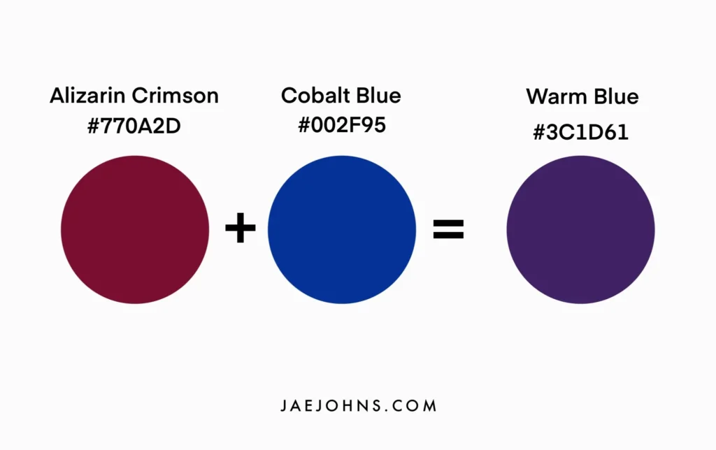 warming cobalt blue