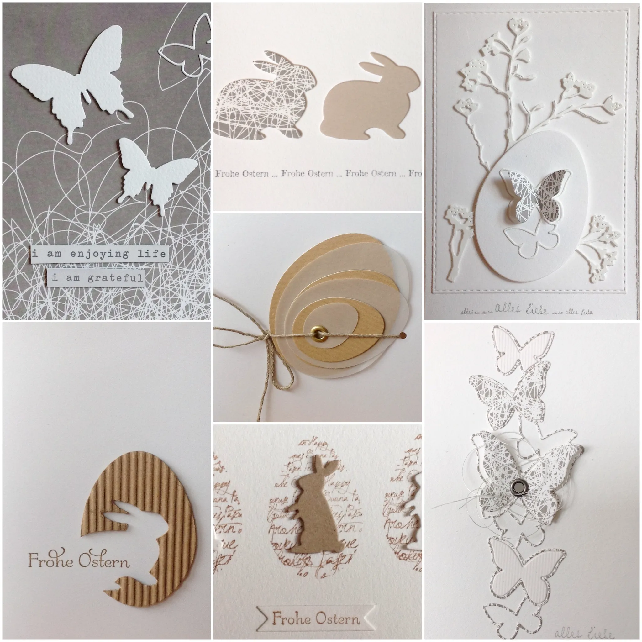 contemporary easter cards
