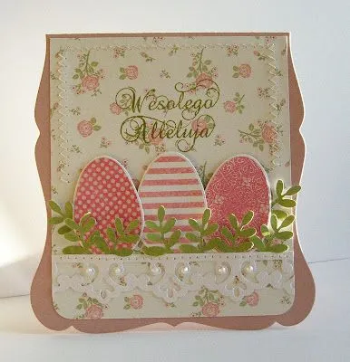 egg sleeve easter card