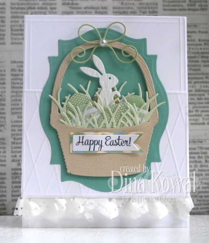 layered cutout easter card