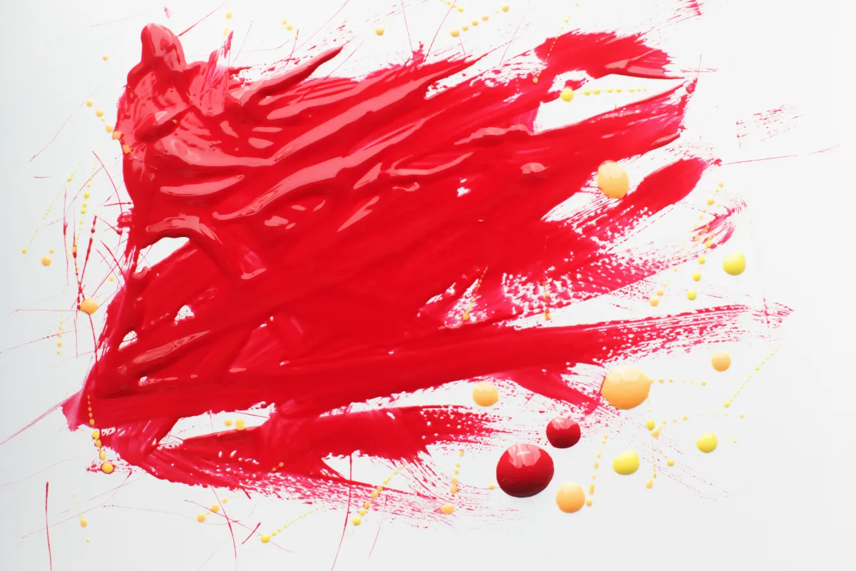 how to make red with paint