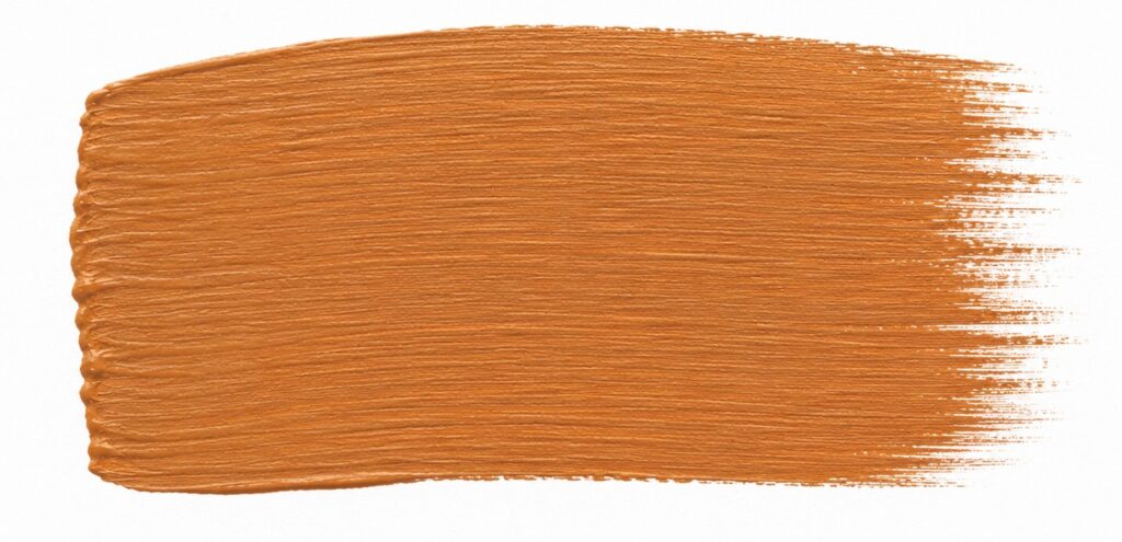 caramel brown paint swatch