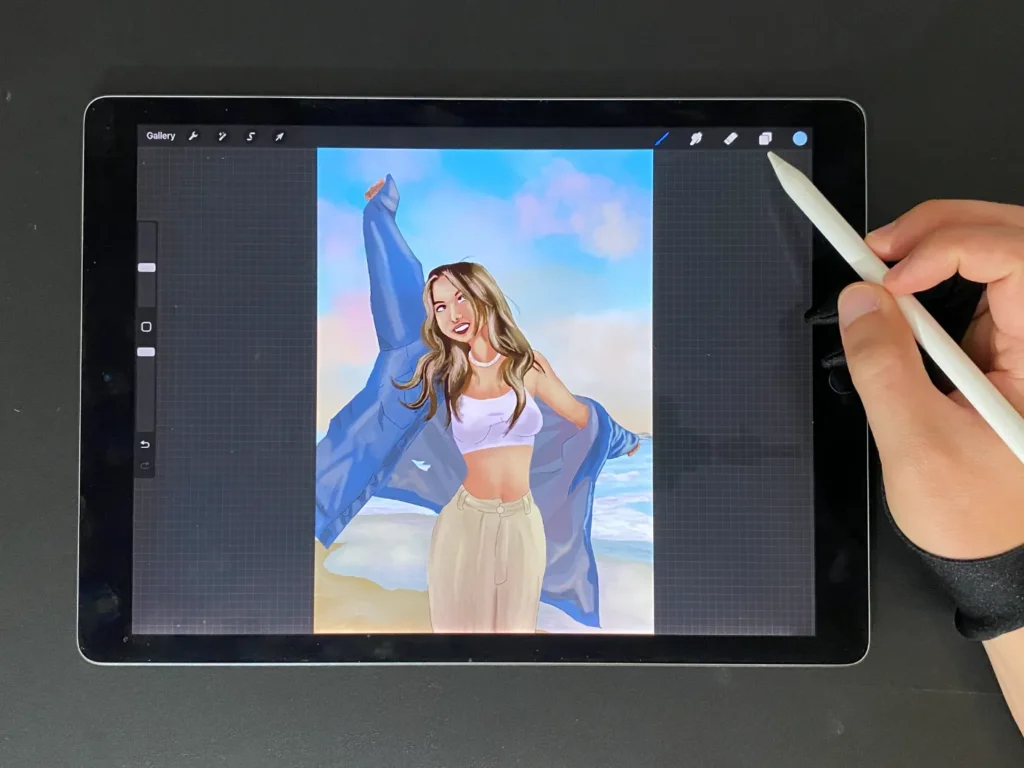 how to select more than one layer in procreate