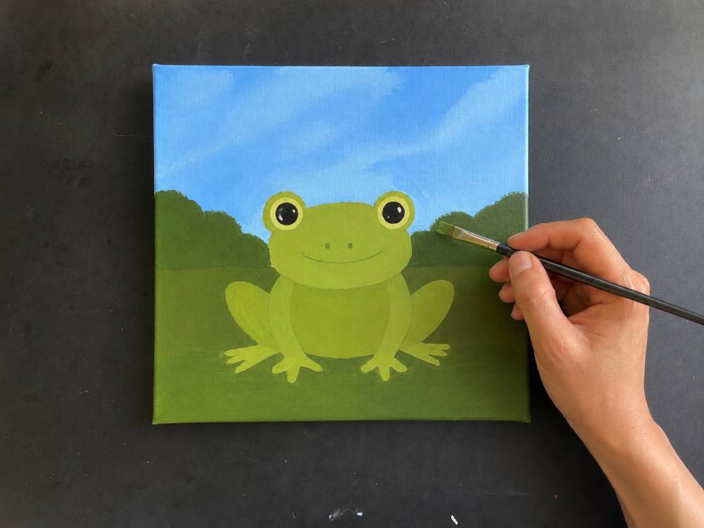 cute frog step 2