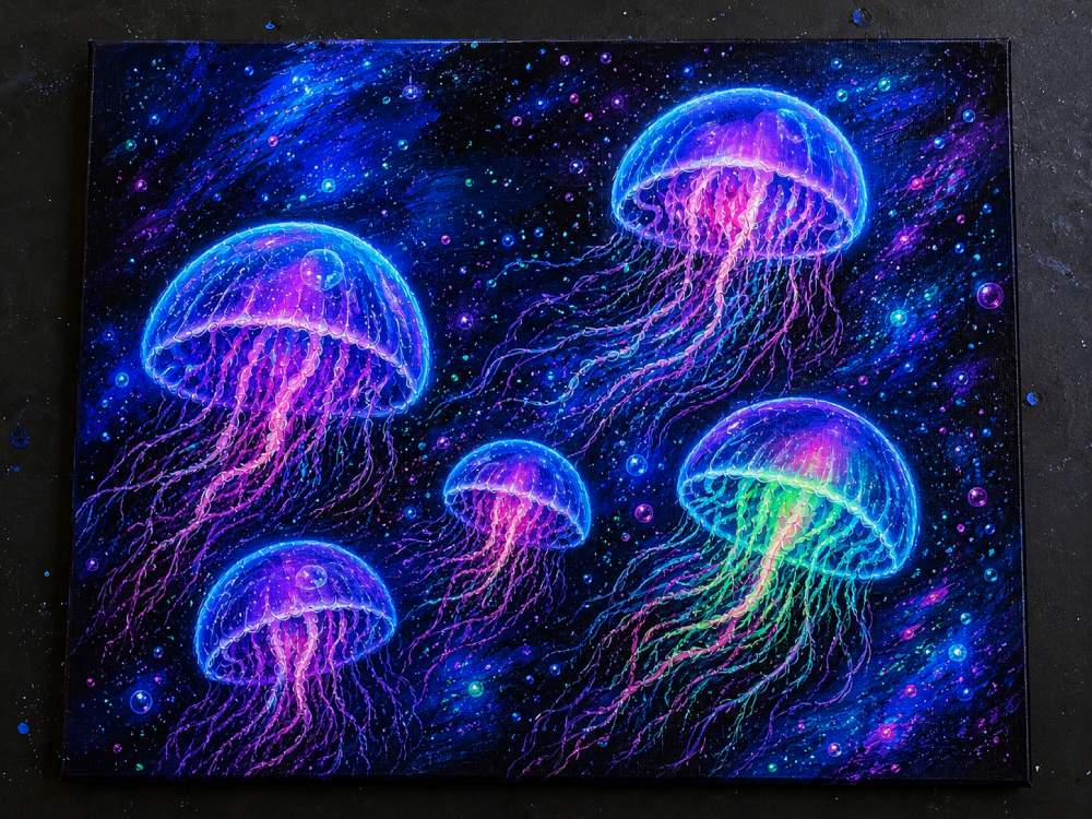 glowing jellyfish step 5