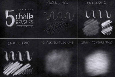 Procreate Chalk Lettering Brushes